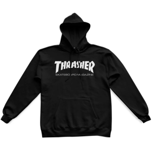 THRASHER SKATE MAG HOODIE (BLACK)