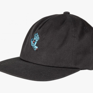 SANTA CRUZ SCREAMING MINI HAND CAP BLACK