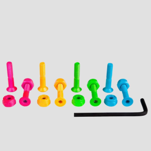 SUSHI BOLTS COLOURED ALLEN BOLTS ( PACK 8)