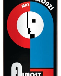Almost Skateboards Max Bauhaus Impact Pro Light deck 8.25"