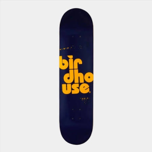 Birdhouse Stacked Spray Logo Deck - 7.75"