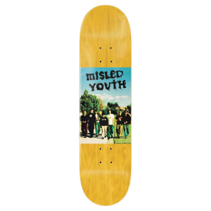 ZERO SKATEBOARD MISLED YOUTH SKATEBOARD DECK - 8.25"