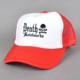 Death skateboards cap red