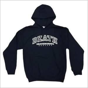 Death Skateboards script hoodie