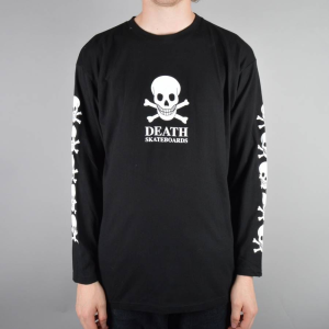Death Skateboards OG Skull Long Sleeve Skate T-Shirt - Black
DEATH SKATEBOARDS xxl